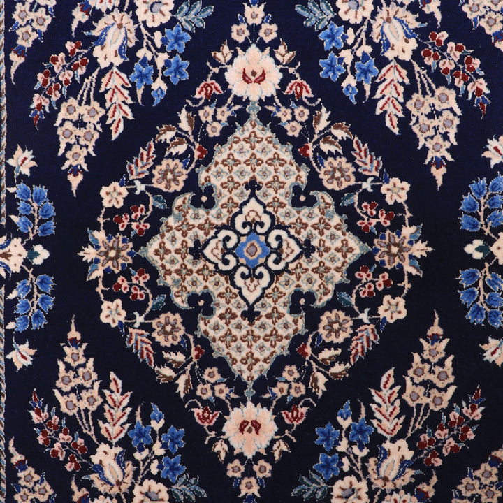 ペルシャ絨毯（イラン産）ナイン　86×61cm（FS-70014）