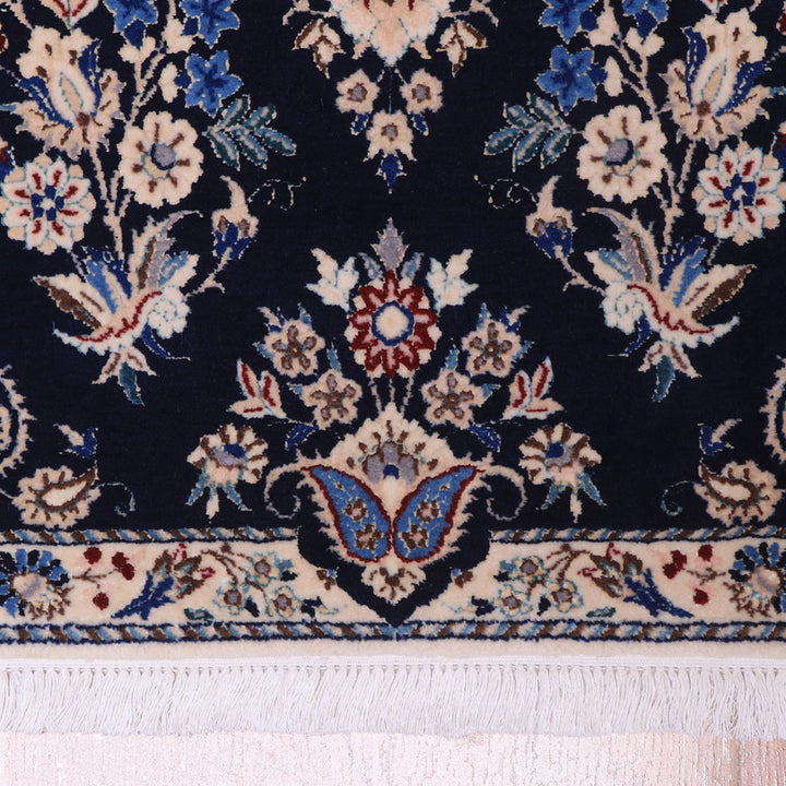 ペルシャ絨毯（イラン産）ナイン　86×61cm（FS-70014）