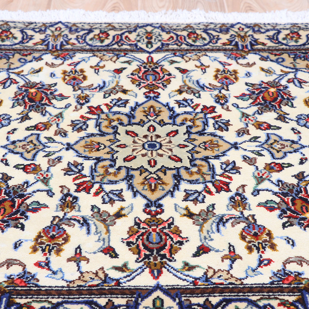 ペルシャ絨毯（イラン産）カーシャーン　96×76cm（FS-70021）