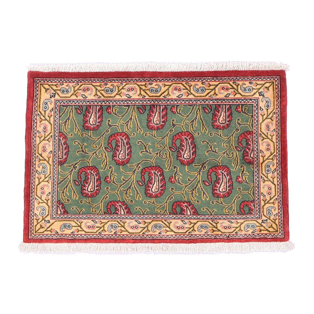 ペルシャ絨毯（イラン産）クム　97×63cm（FS-70025）