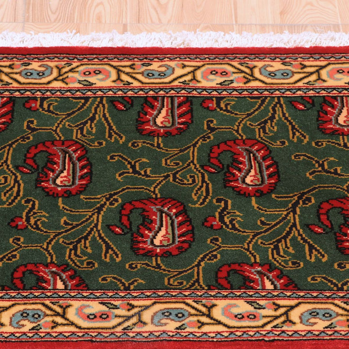 ペルシャ絨毯（イラン産）クム　97×63cm（FS-70025）