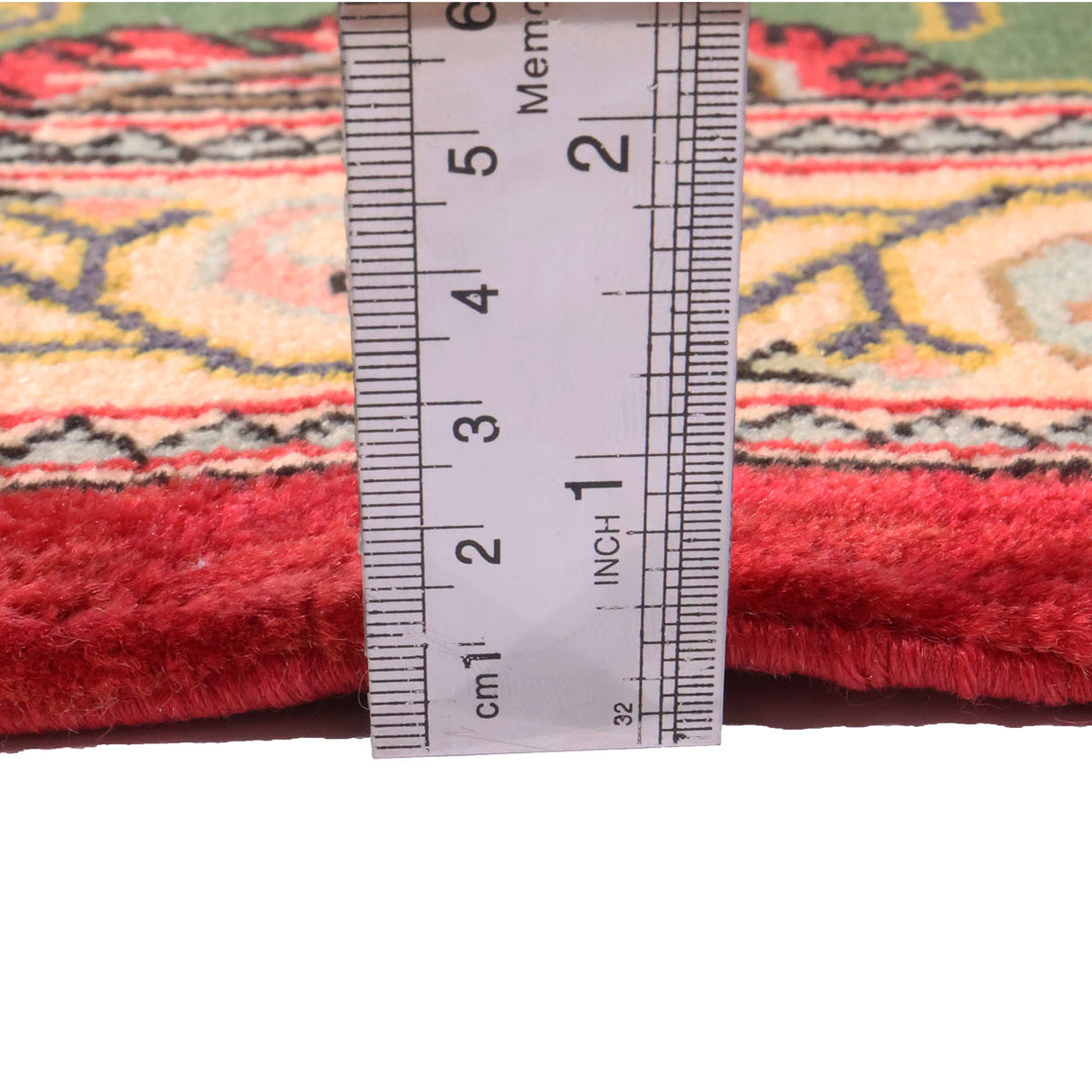 ペルシャ絨毯（イラン産）クム　97×63cm（FS-70025）