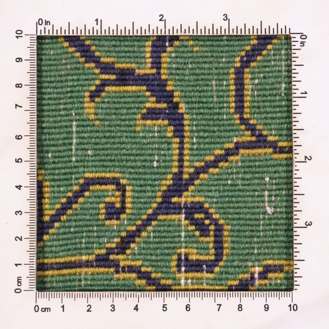 ペルシャ絨毯（イラン産）クム　97×63cm（FS-70025）