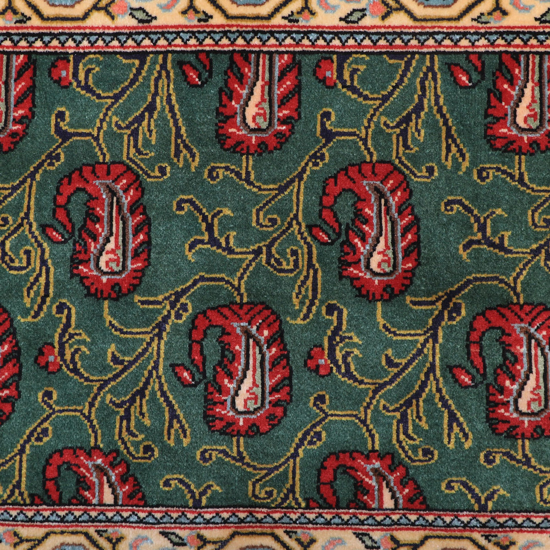 ペルシャ絨毯（イラン産）クム　97×63cm（FS-70025）