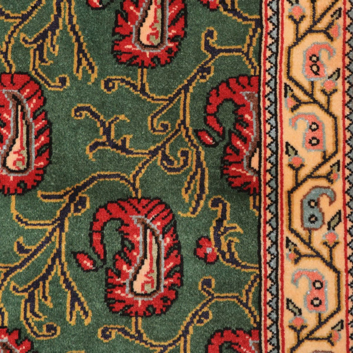 ペルシャ絨毯（イラン産）クム　97×63cm（FS-70025）