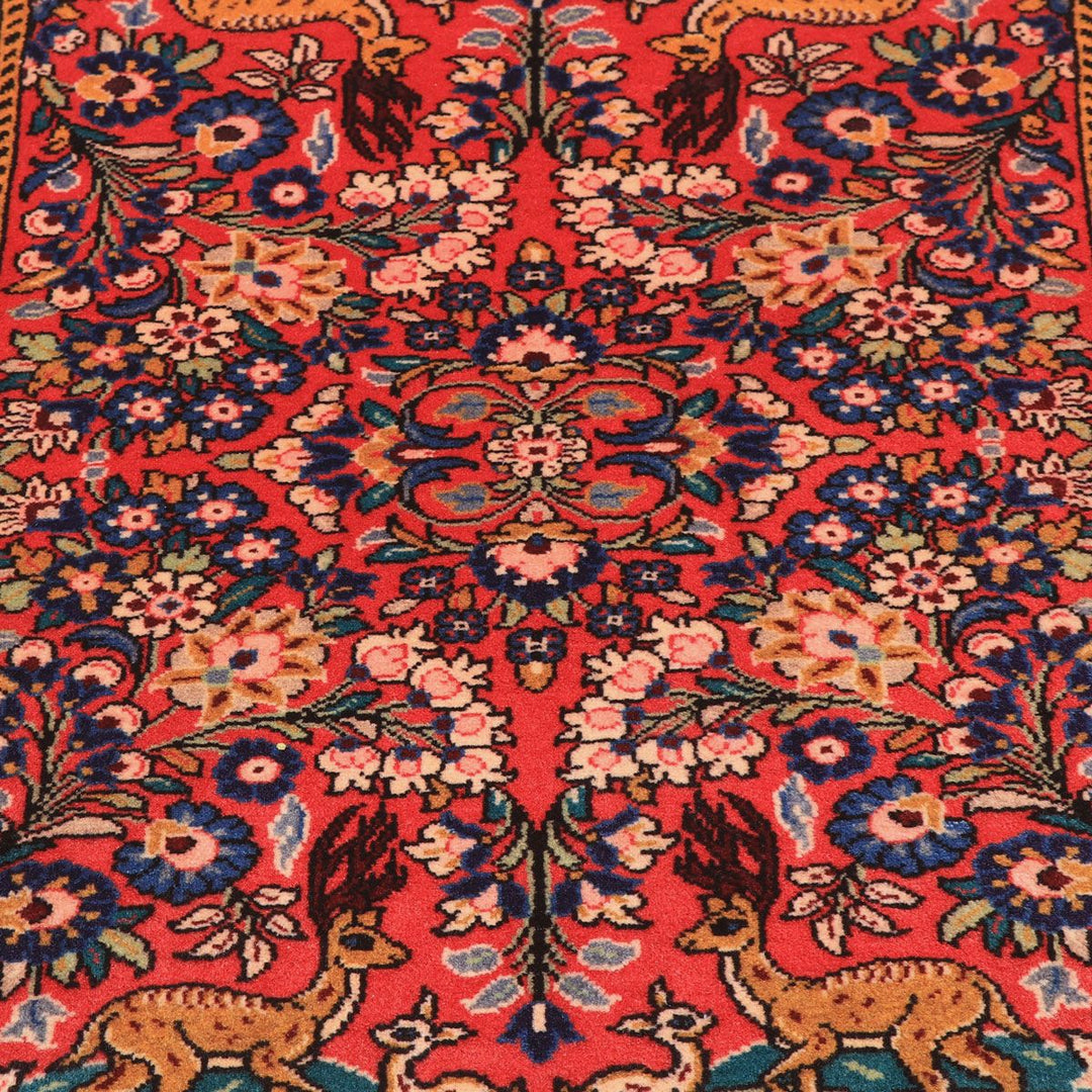 ペルシャ絨毯（イラン産）サルーク　103×69cm（FS-70028）