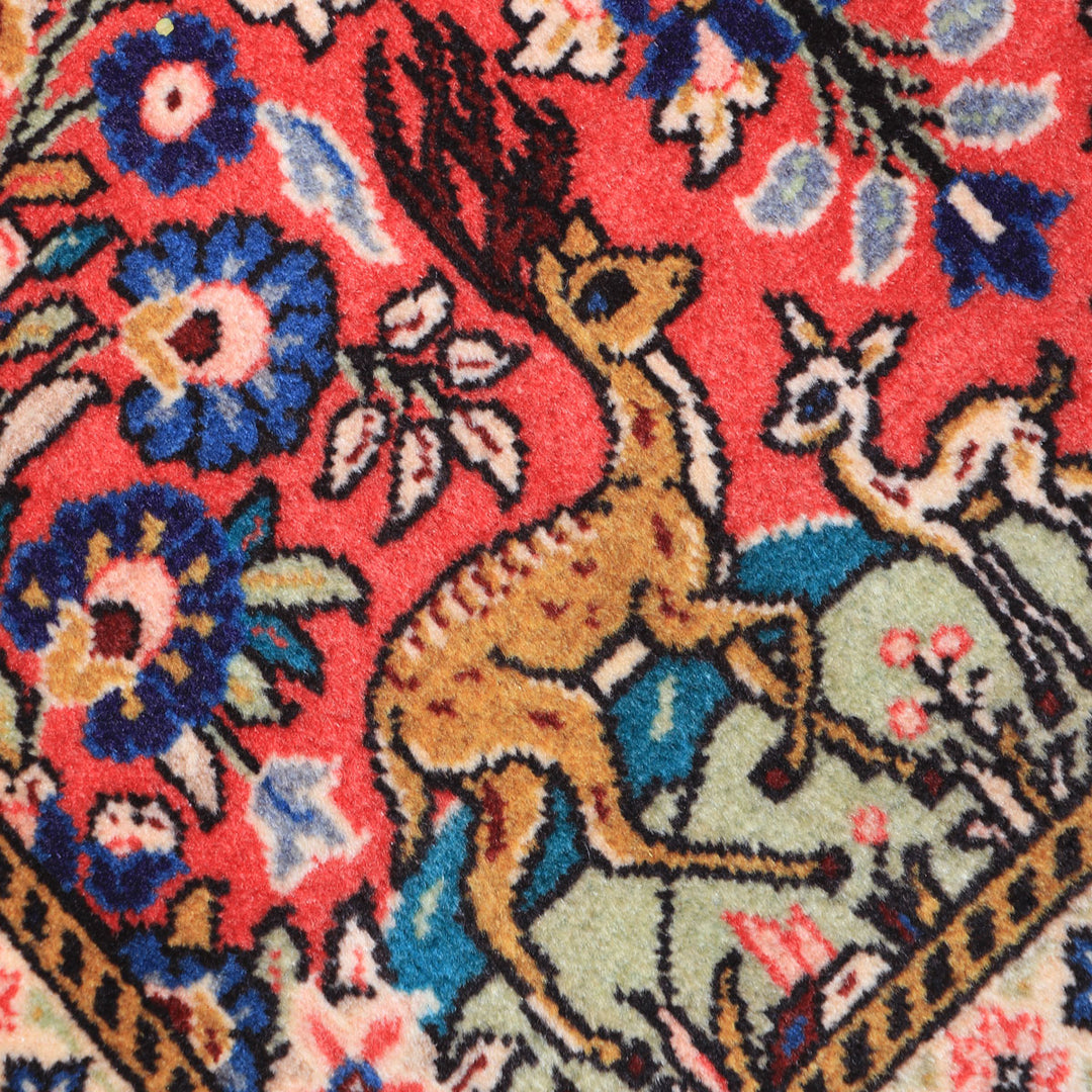 ペルシャ絨毯（イラン産）サルーク　103×69cm（FS-70028）