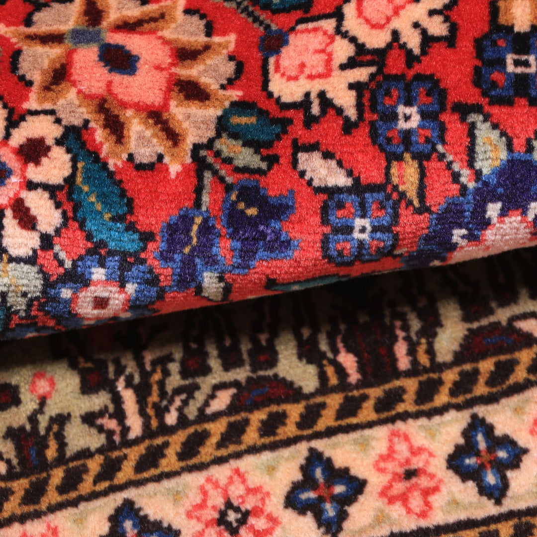 ペルシャ絨毯（イラン産）サルーク　105×67cm（FS-70029）