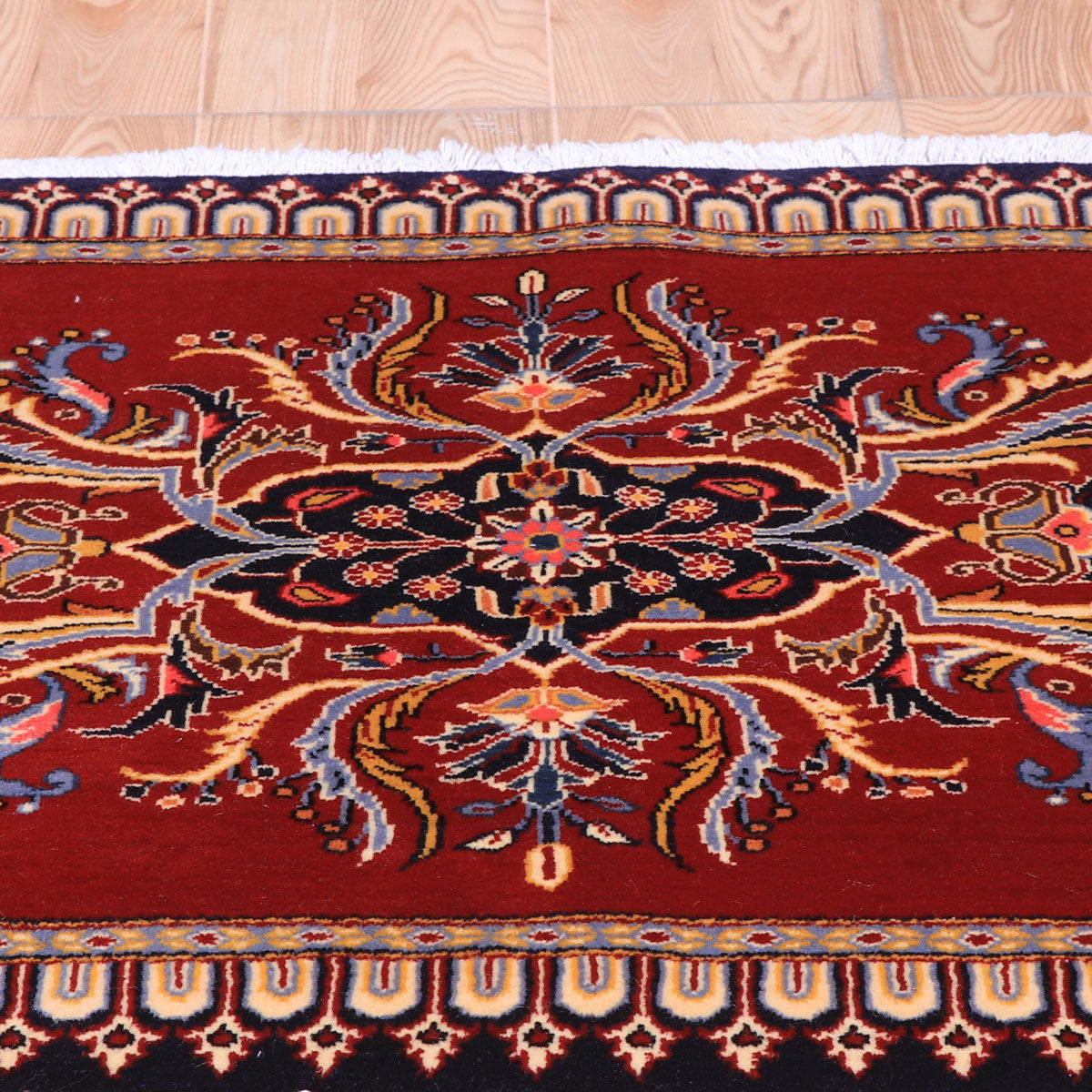ペルシャ絨毯 (カーシャーン) 101×64cm（FS-70031） – ギャッベ