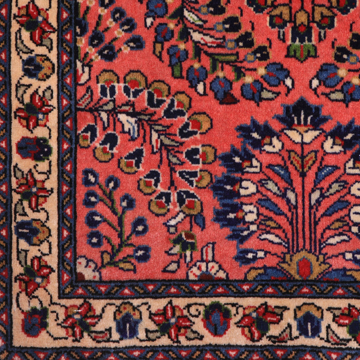ペルシャ絨毯（イラン産）サルーク　126×68cm（FS-70035）