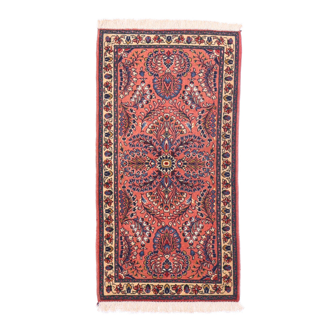 ペルシャ絨毯（イラン産）サルーク　127×67cm（FS-70036）