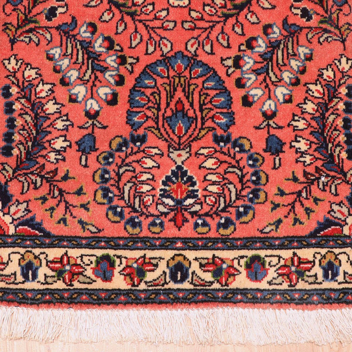 ペルシャ絨毯（イラン産）サルーク　127×67cm（FS-70036）
