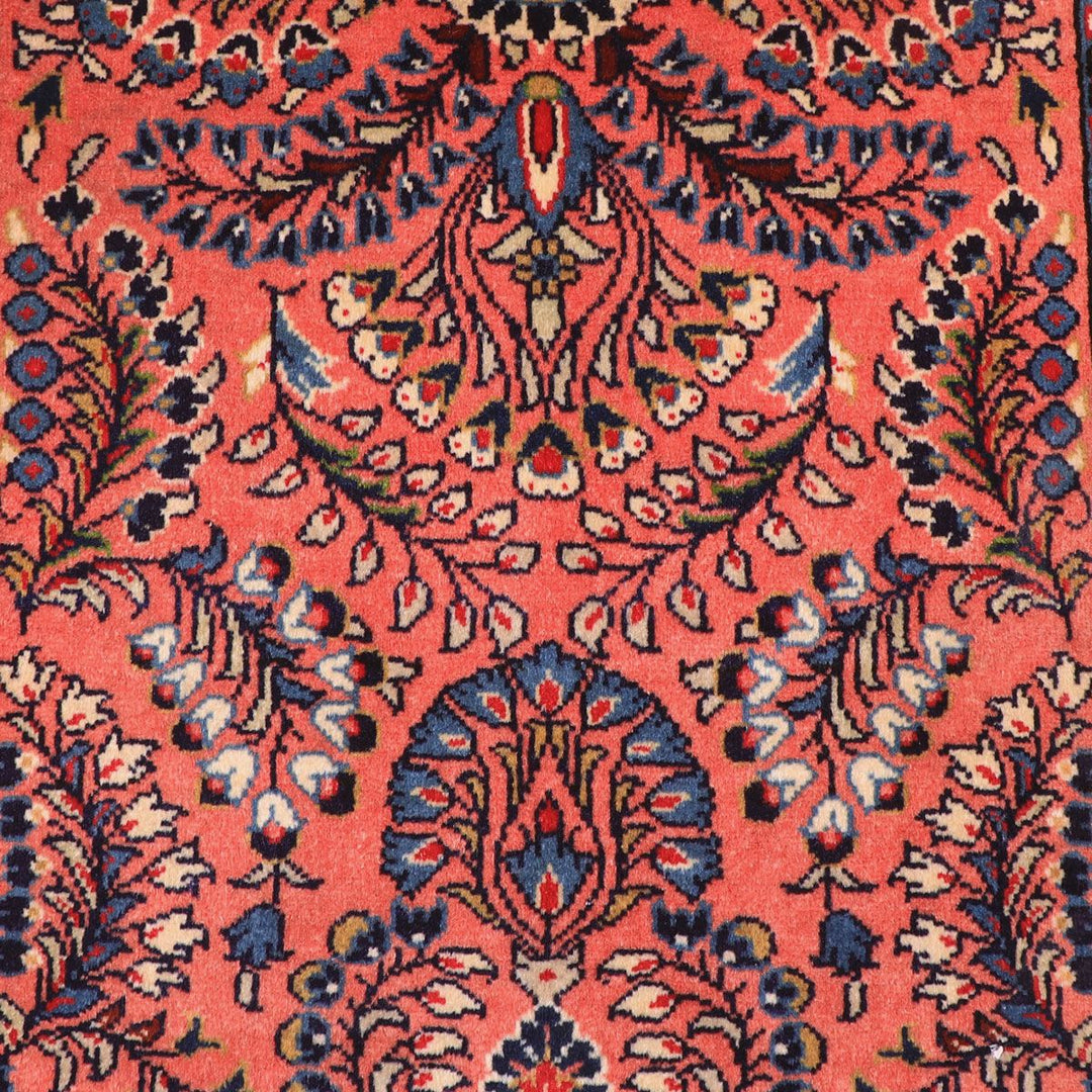 ペルシャ絨毯（イラン産）サルーク　127×67cm（FS-70036）