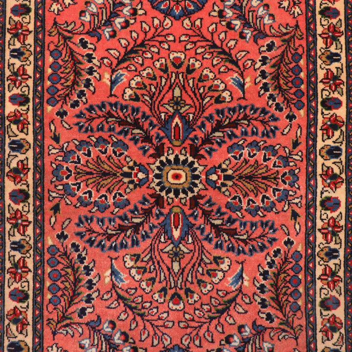 ペルシャ絨毯（イラン産）サルーク　127×67cm（FS-70036）