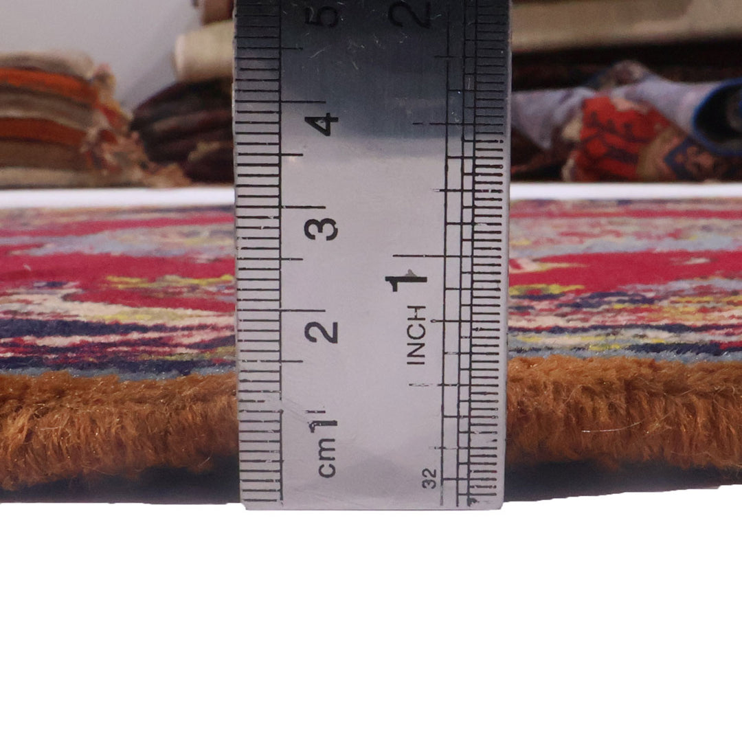 ペルシャ絨毯（イラン産）カーシャーン　90×66cm（FS-70037）