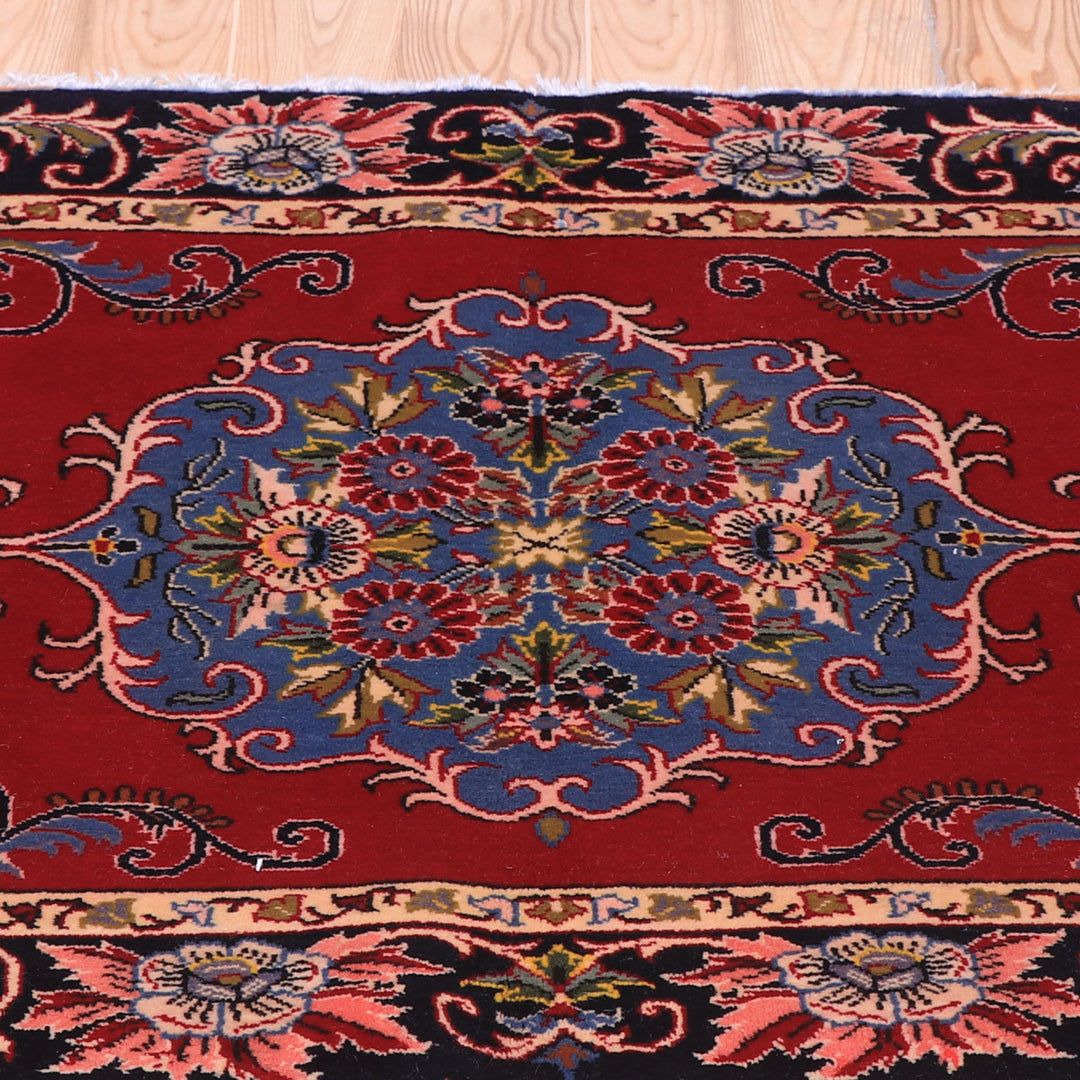 ペルシャ絨毯（イラン産）カーシャーン　90×66cm（FS-70037）