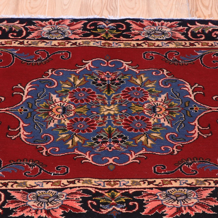 ペルシャ絨毯（イラン産）カーシャーン　90×66cm（FS-70037）