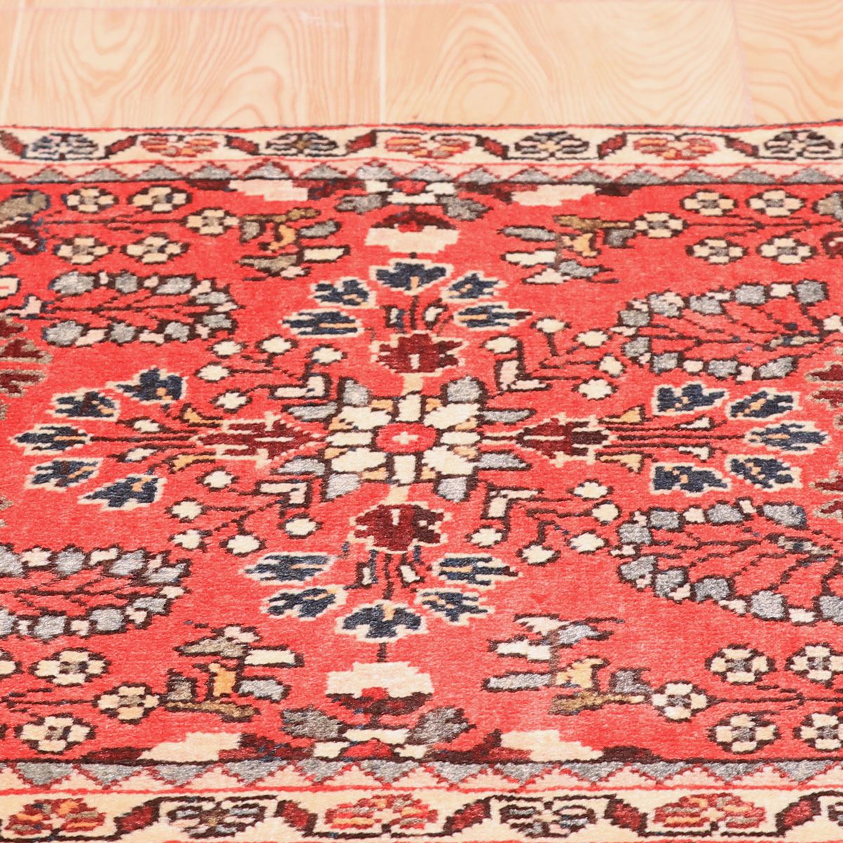 ペルシャ絨毯 (サルーク) 77×57cm（FS-70038） – ギャッベ＆ペルシャ