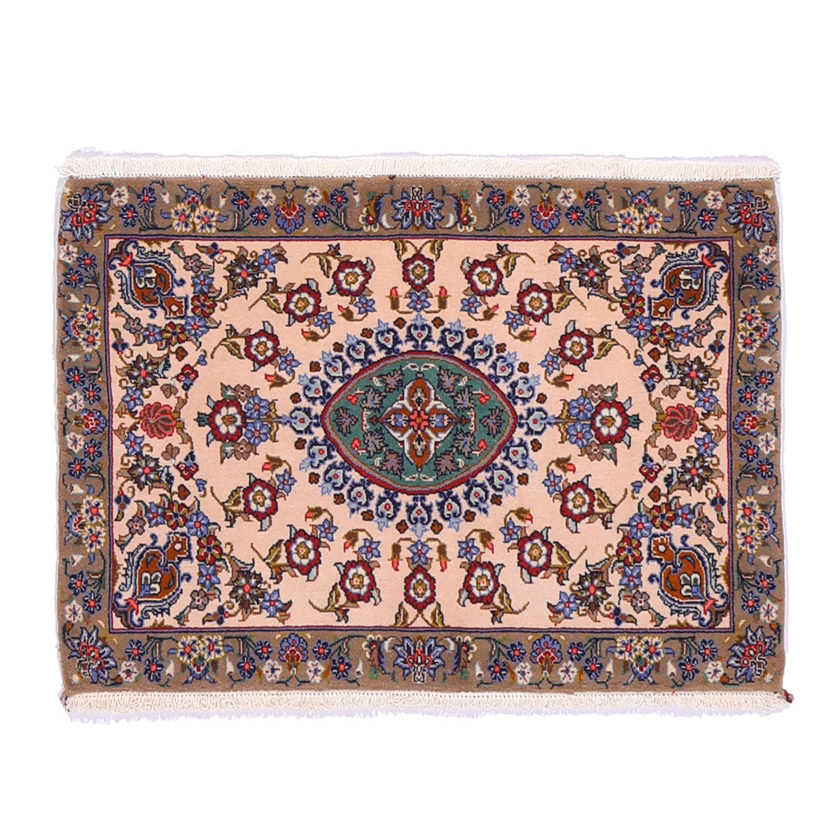 ペルシャ絨毯 (カーシャーン) 100×71cm（FS-70039） – ギャッベ