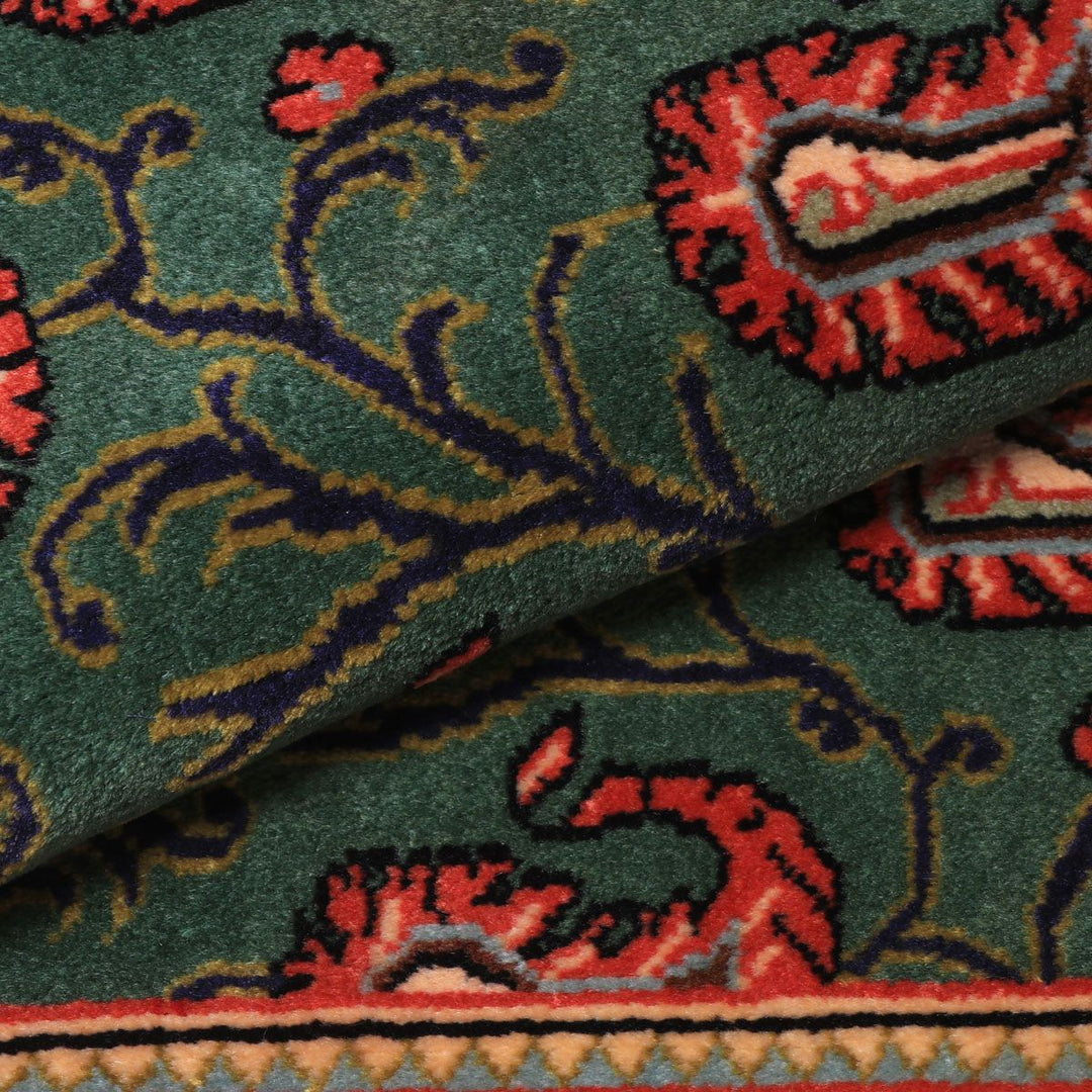 ペルシャ絨毯（イラン産）クム　93×61cm（FS-70040）