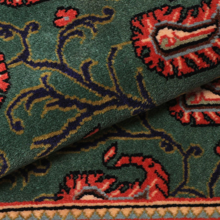 ペルシャ絨毯（イラン産）クム　93×61cm（FS-70040）