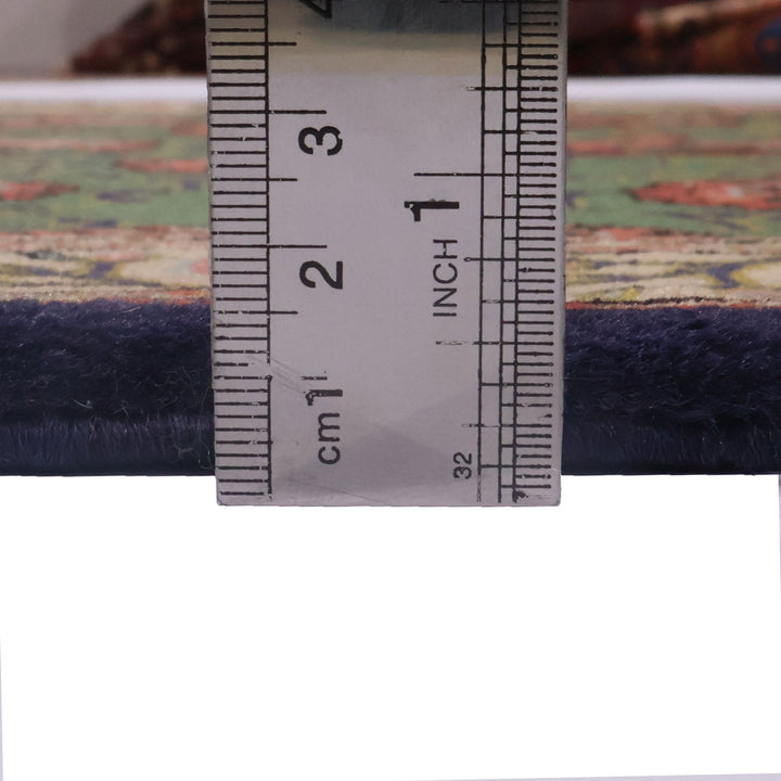 ペルシャ絨毯（イラン産）クム　93×61cm（FS-70040）
