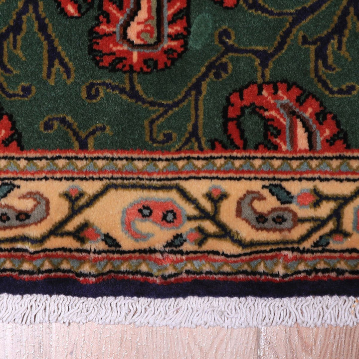 ペルシャ絨毯（イラン産）クム　93×61cm（FS-70040）