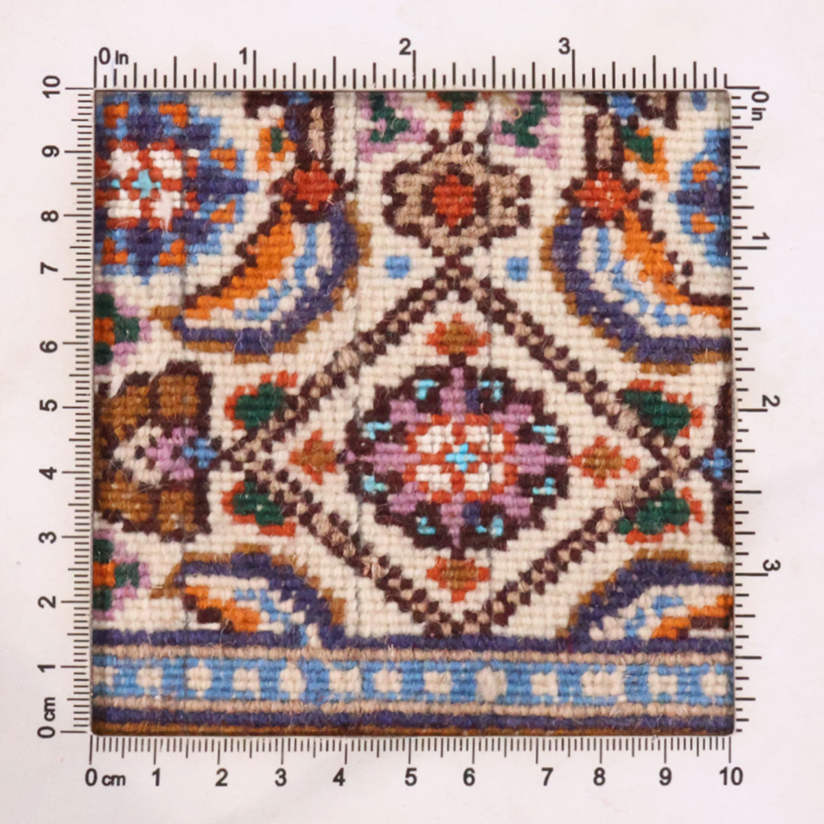 ペルシャ絨毯 (ムード・ビールジャンド) 96×47cm（FS-70041