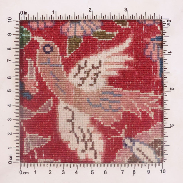ペルシャ絨毯（イラン産）ナイン　56×47cm（FS-70042）
