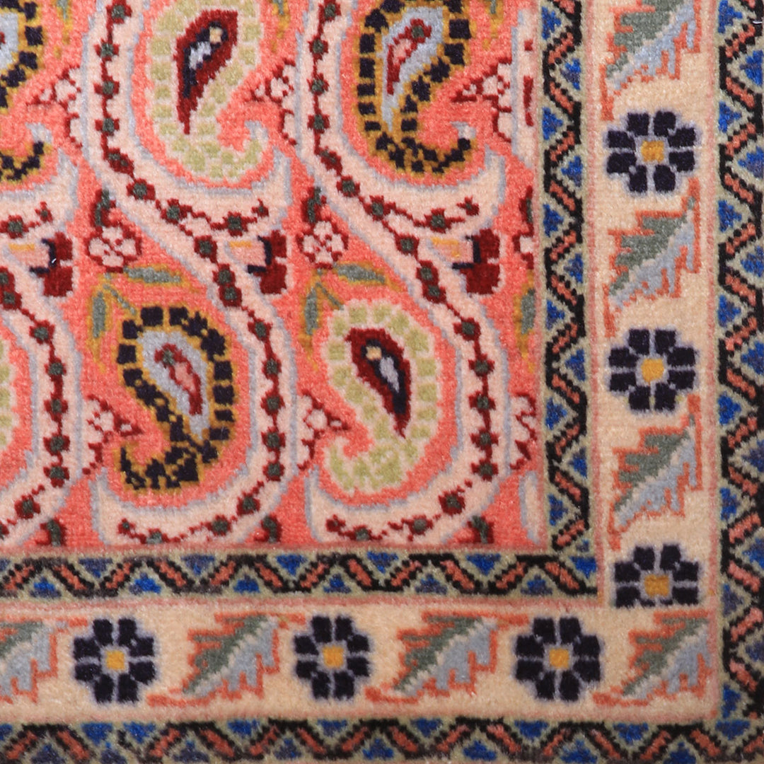 ペルシャ絨毯（イラン産）イスファハンアンティーク　100×66cm（FS-70044）
