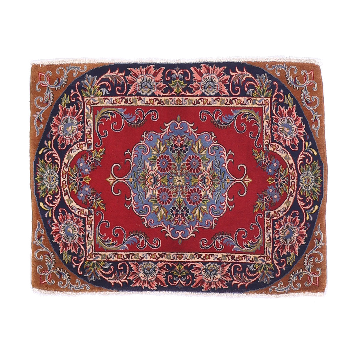 ペルシャ絨毯 (カーシャーン) 91×69cm（FS-70045） – ギャッベ