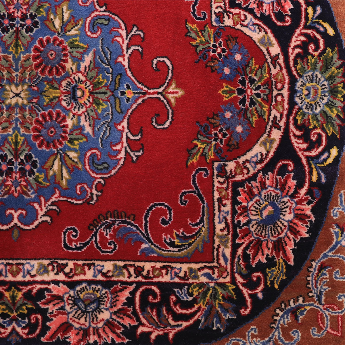 ペルシャ絨毯 (カーシャーン) 91×69cm（FS-70045） – ギャッベ