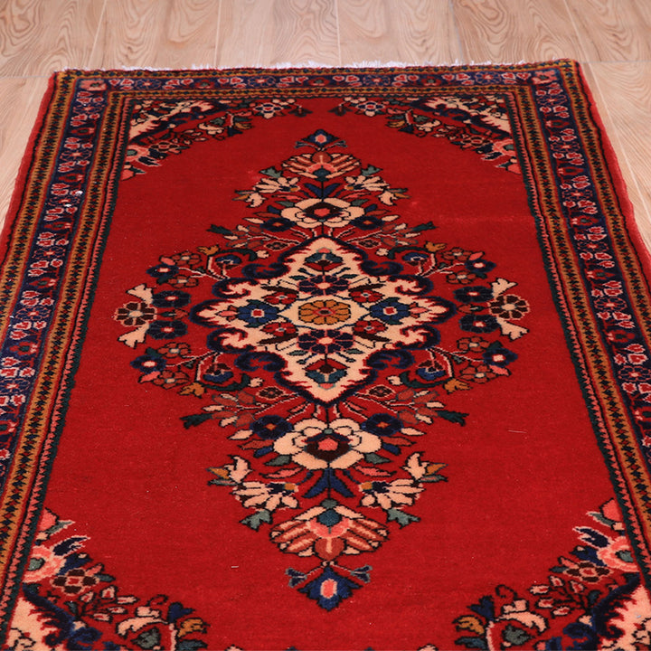 ペルシャ絨毯（イラン産）サルーク　130×62cm（FS-70046）