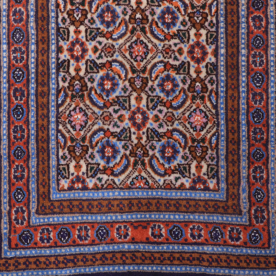 ペルシャ絨毯（イラン産）ムード・ビールジャンド　95×46cm（FS-70047）
