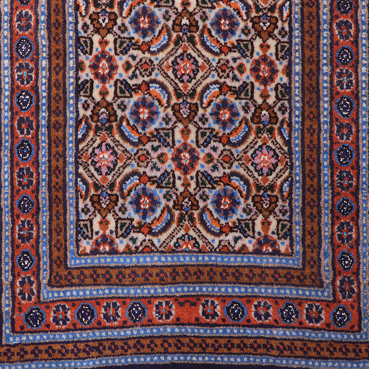 ペルシャ絨毯（イラン産）ムード・ビールジャンド　95×46cm（FS-70047）