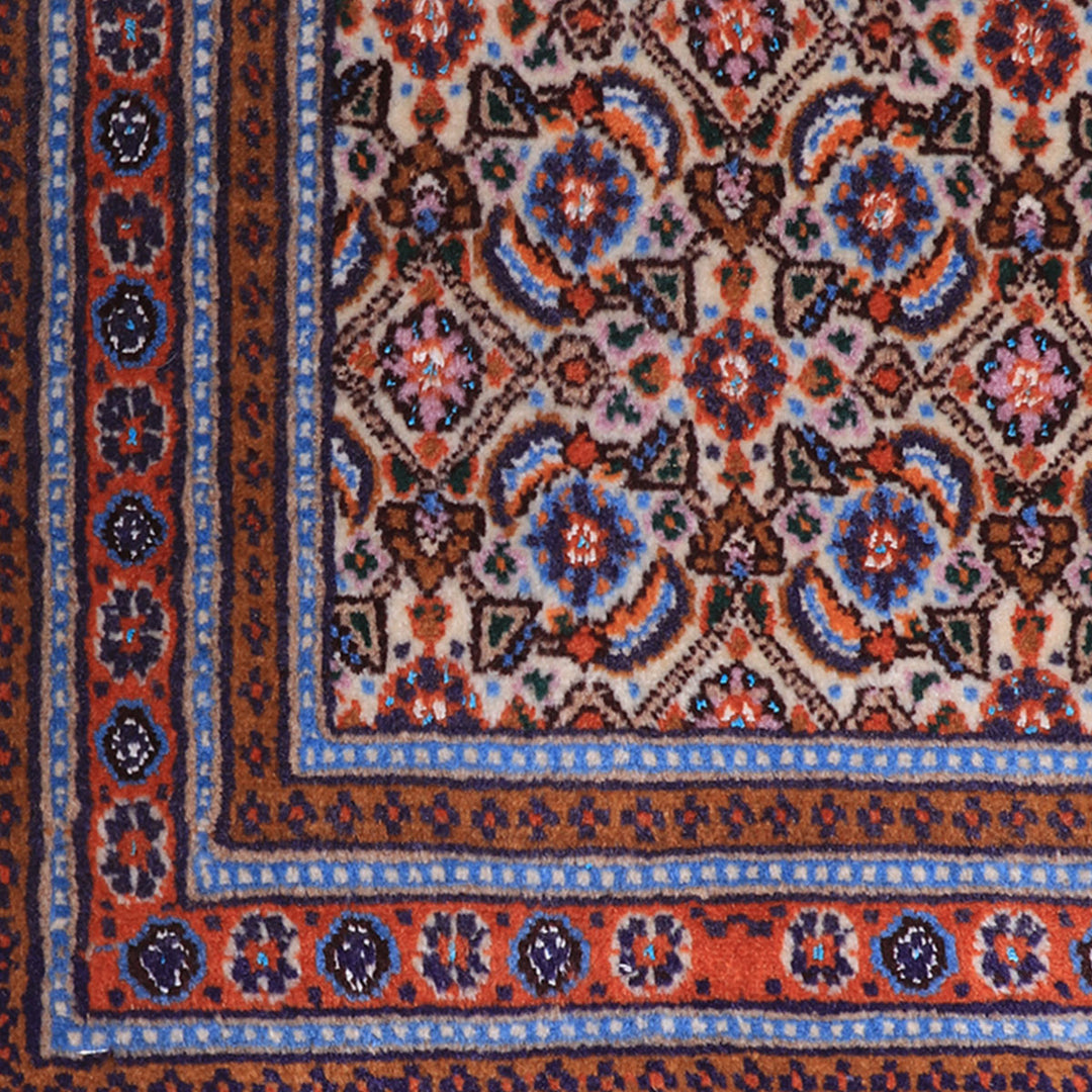 ペルシャ絨毯（イラン産）ムード・ビールジャンド　95×46cm（FS-70047）