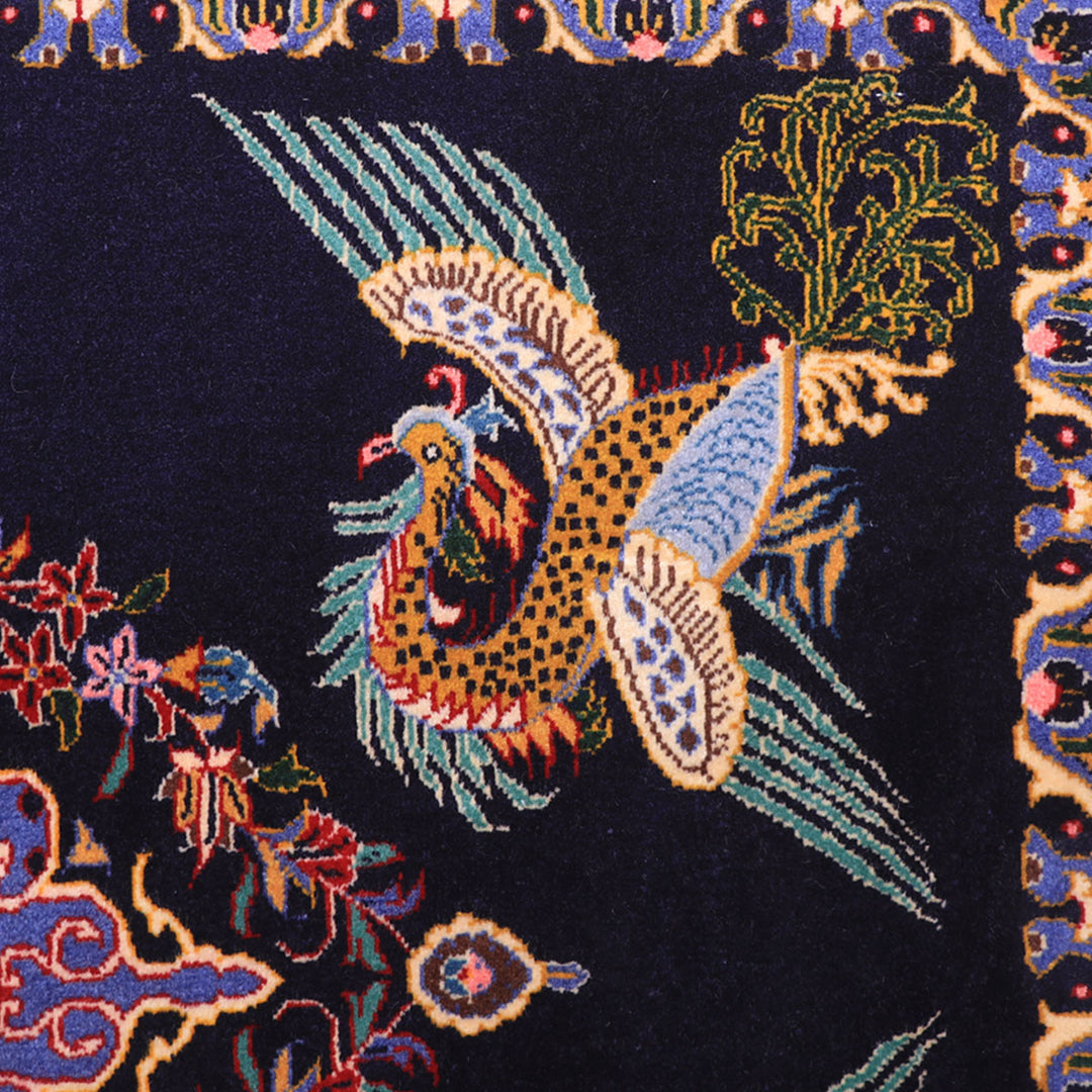 ペルシャ絨毯（イラン産）カーシャーン　94×73cm（FS-70048）