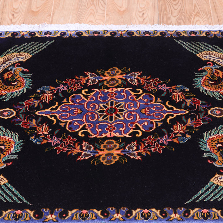 ペルシャ絨毯（イラン産）カーシャーン　94×73cm（FS-70048）