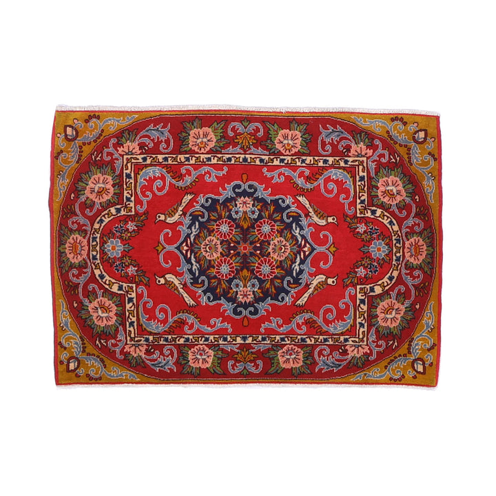 ペルシャ絨毯（イラン産）カーシャーン　97×67cm（FS-70052）