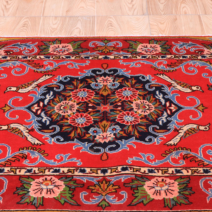 ペルシャ絨毯（イラン産）カーシャーン　97×67cm（FS-70052）