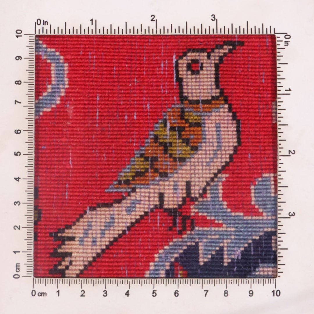 ペルシャ絨毯（イラン産）カーシャーン　97×67cm（FS-70052）