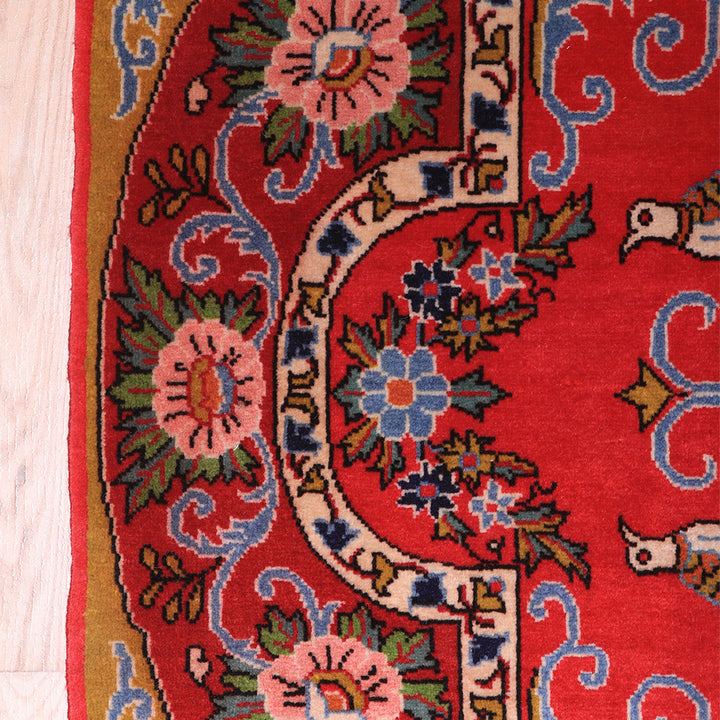 ペルシャ絨毯（イラン産）カーシャーン　97×67cm（FS-70052）