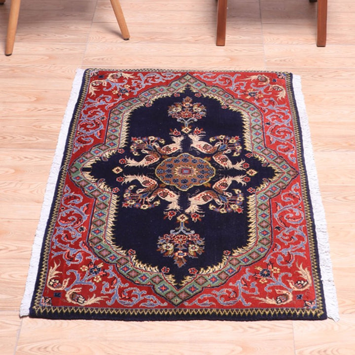 ペルシャ絨毯（イラン産）カーシャーン　101×67cm（FS-70054）