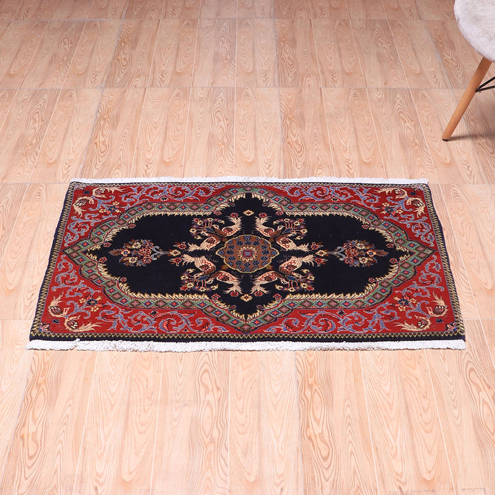 ペルシャ絨毯（イラン産）カーシャーン　101×67cm（FS-70054）