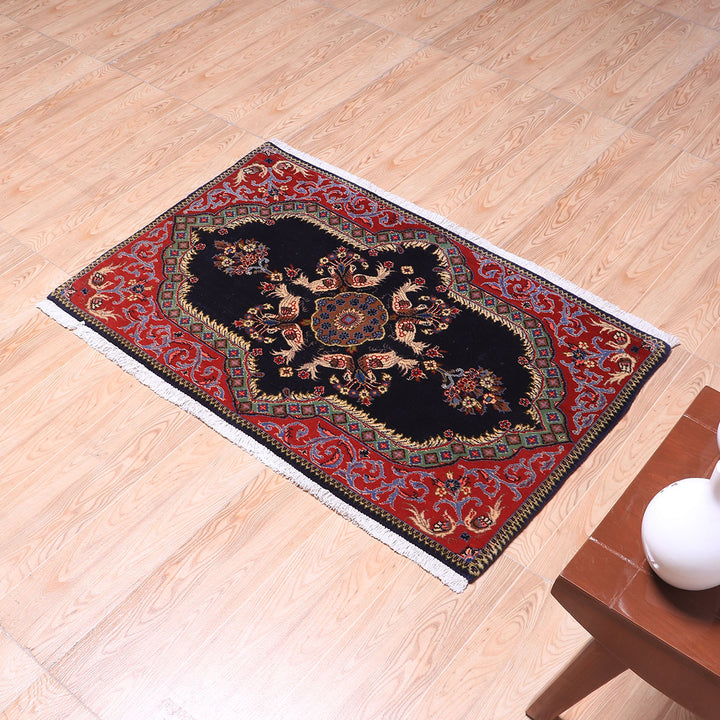 ペルシャ絨毯（イラン産）カーシャーン　101×67cm（FS-70054）