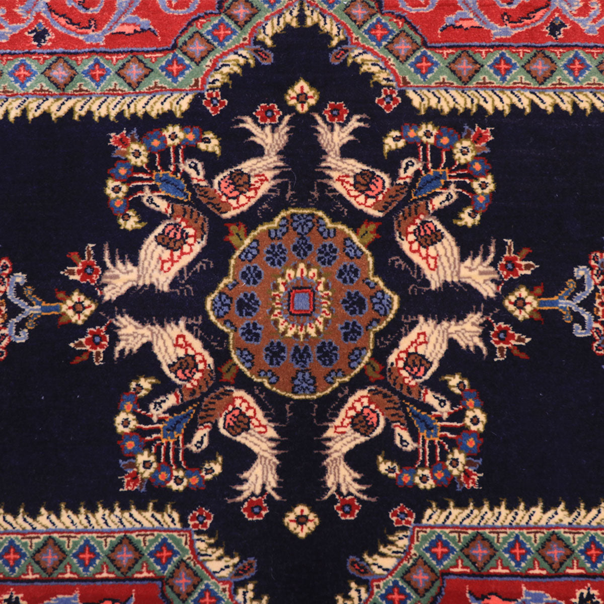 ペルシャ絨毯 (カーシャーン) 101×67cm(FS-70054) – ギャッベ ペルシャ絨毯 (カーシャーン) 101×67cm(FS-70054) – ギャッベ