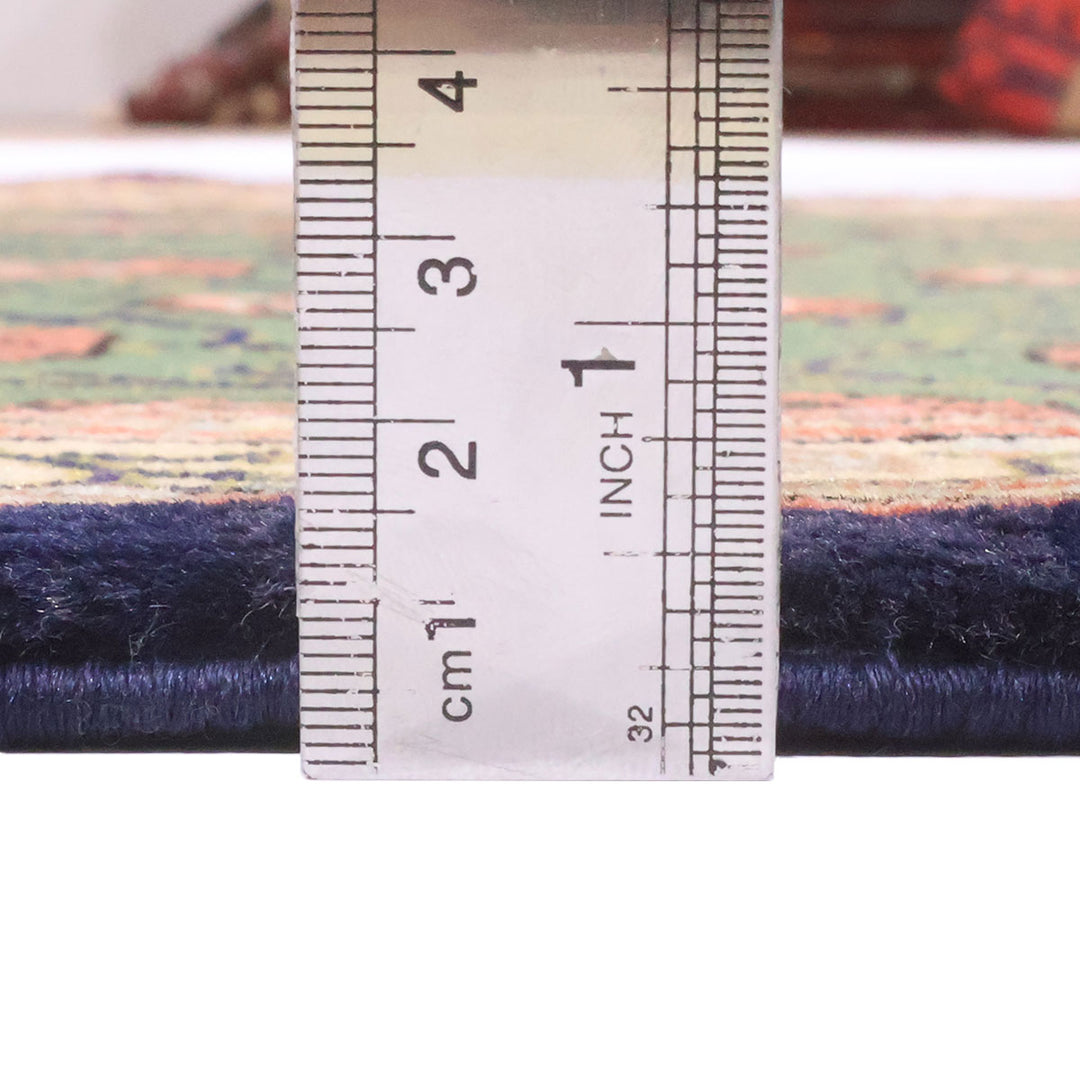 ペルシャ絨毯（イラン産）クム　87×61cm（FS-70056）
