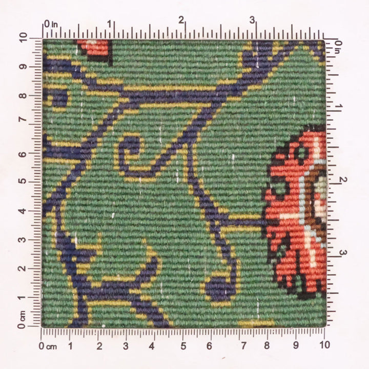 ペルシャ絨毯（イラン産）クム　87×61cm（FS-70056）