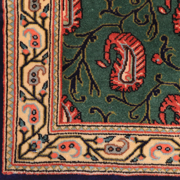 ペルシャ絨毯（イラン産）クム　87×61cm（FS-70056）