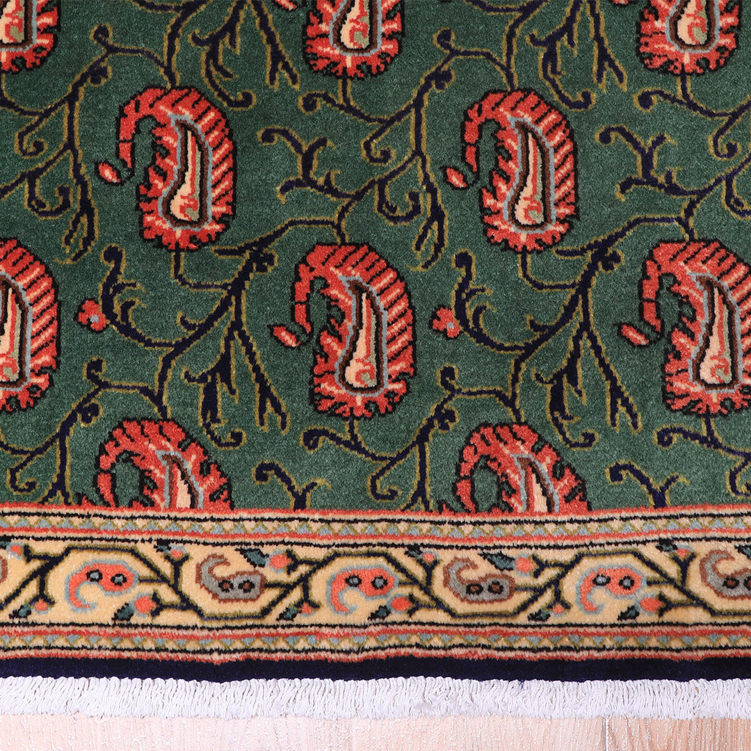 ペルシャ絨毯（イラン産）クム　87×61cm（FS-70056）